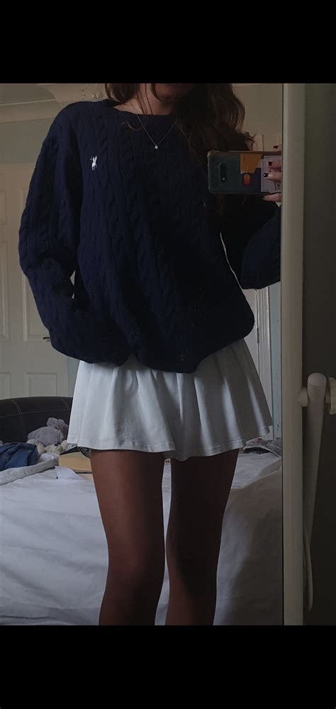 Th Form Skirt Jumper Outfit Idea Stylish Outfits Ralph Lauren