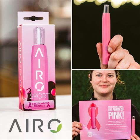 Airopro Breast Cancer Awareness Battery Kind Goods