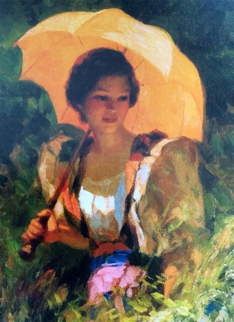 Fernando amorsolo the yellow parasol – Artofit