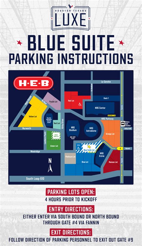 Reliant Stadium Parking Rates