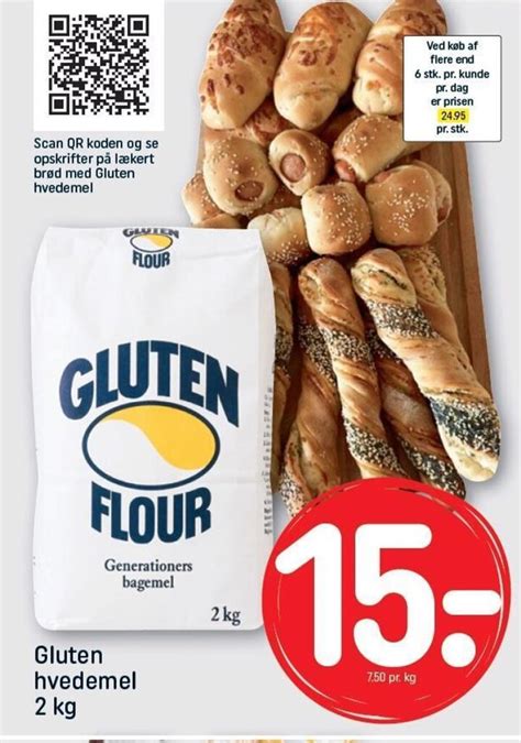 Gluten Hvedemel Kg Tilbud Hos Rema