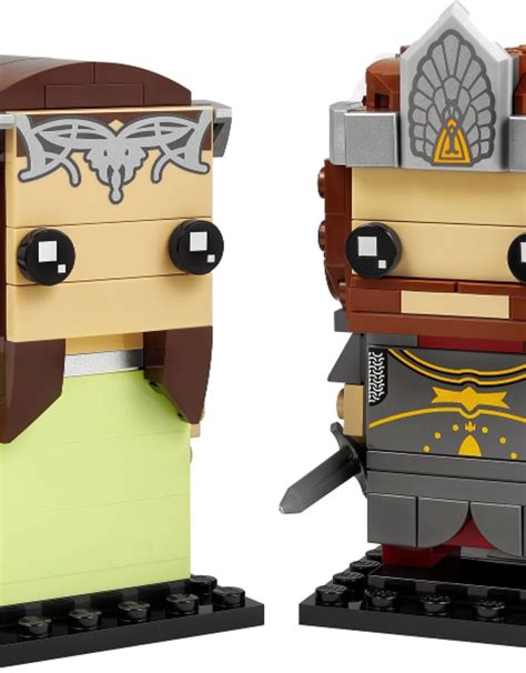 Lego 40632 Aragorn And Arwen Brickheadz Specials Crossdock