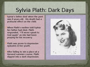 Sylvia Plath Biography by Andrew Brennan | TPT