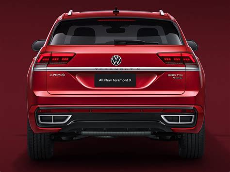 Volkswagen Teramont Ganha Facelif Na China Fotos Oficias Divulgadas