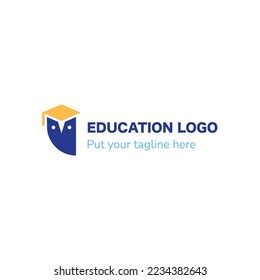 Creative Education Logo Design Concept Stock Vector (Royalty Free ...