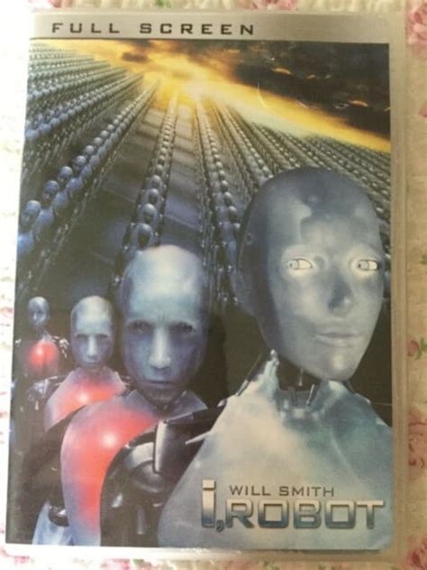 I Robot Full Screen Edition Dvd Sci Fi Thriller Will Smith Euc Ebay