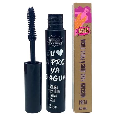 Mascara De Cilios Prova D'agua - Máscara de Cílios A Prova D'água - Super Poderes | Shopee Brasil