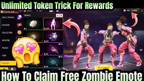 How To Claim Free Zombie Emote How To Collect Unlimited Grim