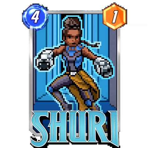 Shuri Marvel Snap Card Marvel Snap Guide