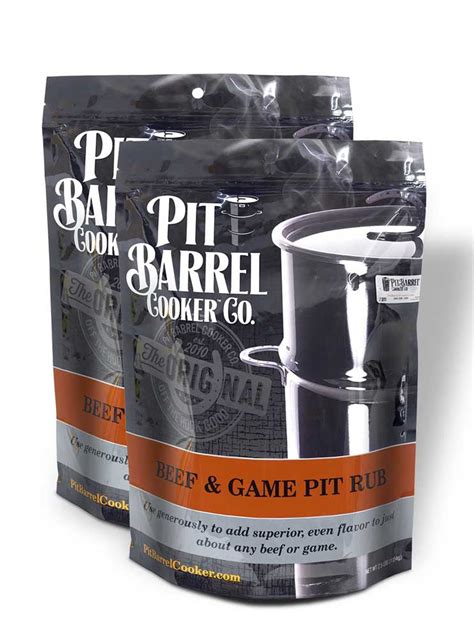 Pit Rub Beef & Game | Beef Rub | Smoker Seasoning Kits – Pit Barrel Cooker