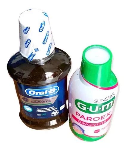 Kit De Enjuagues Bucales Gingivitis Oralb Y Gum 300 Ml Meses sin interés