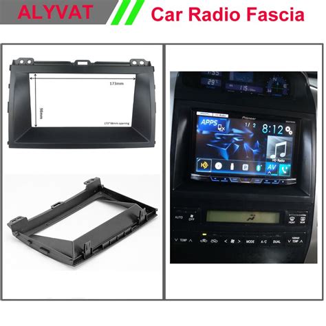 Double Din Radio Fascia For Toyota LEXUS GX 470 Land Cruiser Prado 120