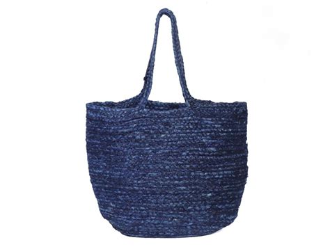 Blue Plain Handmade Jute Bag Size 45x30 Cm At Rs 240 Piece In Agra