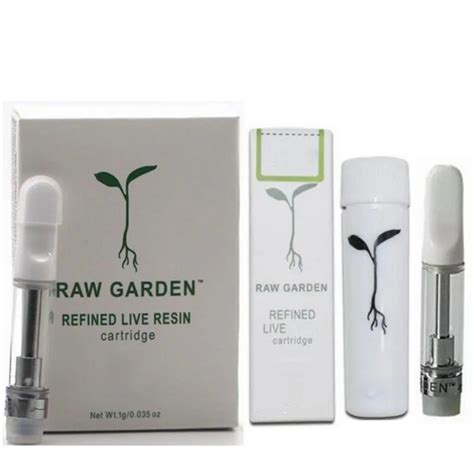 No Leak Raw Garden Glass Carts Atomizer Ceramic Coil Premium Sauce Cart