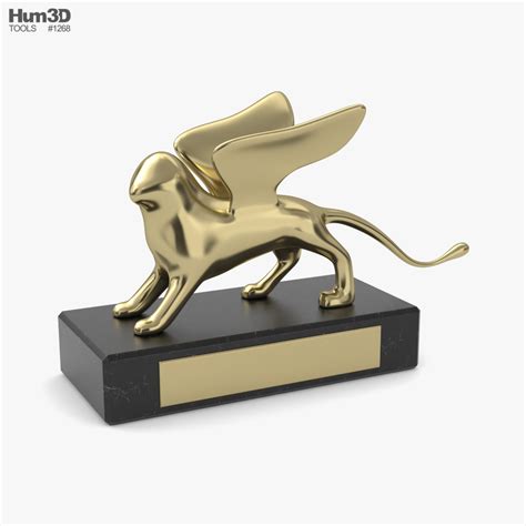 Golden Lion Award Trophy 3D model - Download Hobbies on 3DModels.org