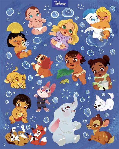 Cute Disney Characters IPhone Background In 2020 Disney Artwork Cute