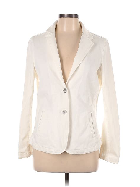 J Mclaughlin Ivory Blazer Size L Off Thredup