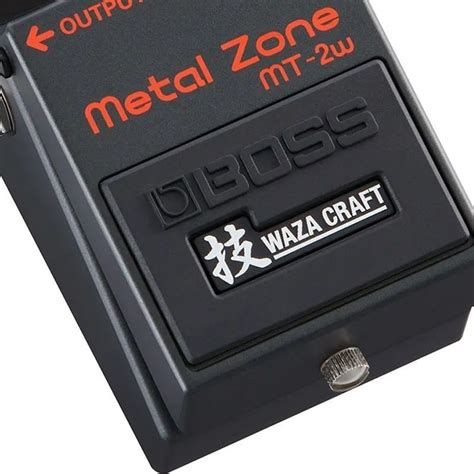 Pedal Boss Guitarra Metal Zone Waza Craft Mt W Music Net