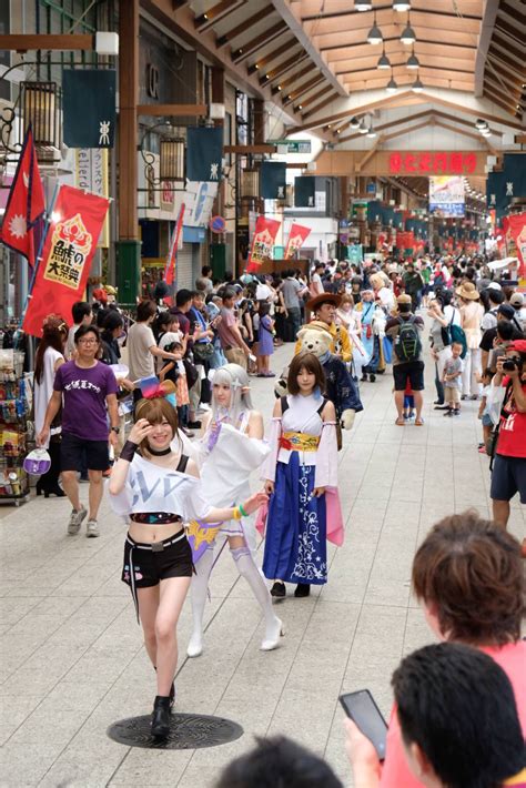 なごや大須商店街連盟公式のつぶやき On Twitter 「第69回大須夏まつり」2日目のコスプレパレードの様子です！ 暑い中、ご参加