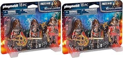 Playmobil Novelmore Knights Burnham Raiders Figure Set For