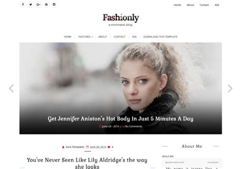 Fashionly Blogger Template • Blogspot Templates 2025