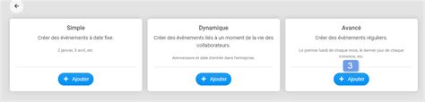 Créer Ajouter un évènement récurrent avancé ManaSoft