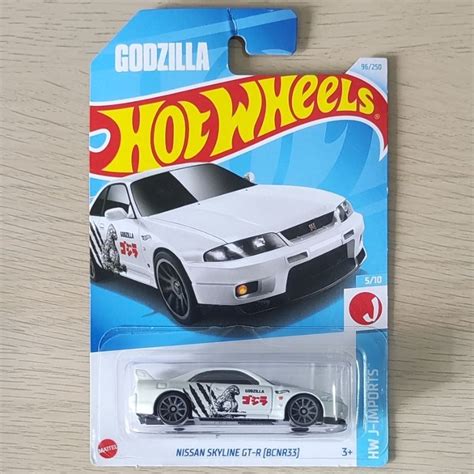 Hot Wheels Nissan Skyline GT R R BCNR ZAMAC J Imports Then And Now Shopee Malaysia