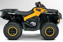 CAN AM BRP Outlander 1000 XT P 2012 2013 Specs Performance Photos