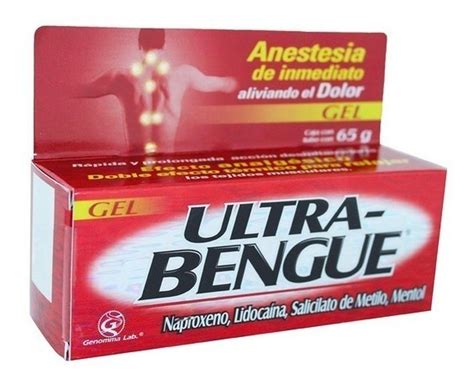 ULTRA BENGUE DESINFLAMANTE X 65 GR Zona Farma