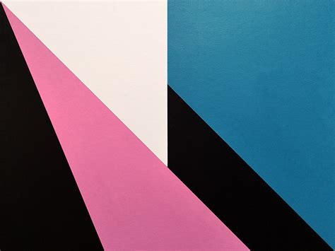 Hard Edged Geometric Art By British Artist Gary Andrew Clarke