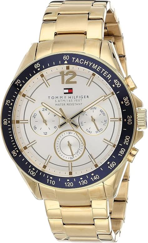 Tommy Hilfiger Montre Analogique Multifunction Quartz Pour Homme Avec