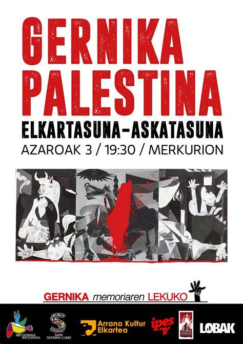 Gernika Palestina Mobilizazio Berria Guernica Gernikara