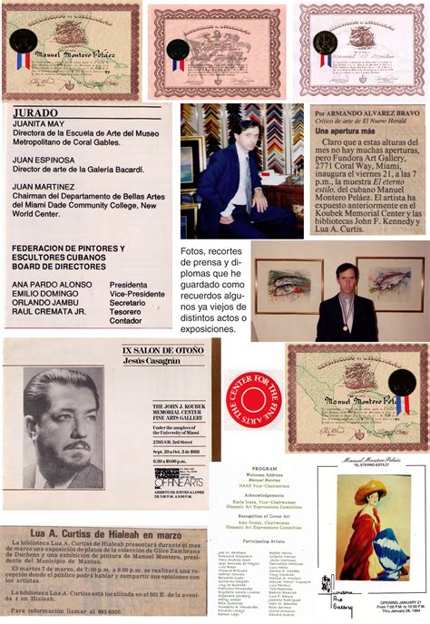 Awards / Expos | monteroarte