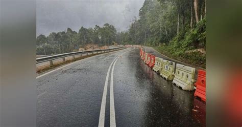 Jalan Batang Kali Genting Highlands Dibuka Semula Petang Ini