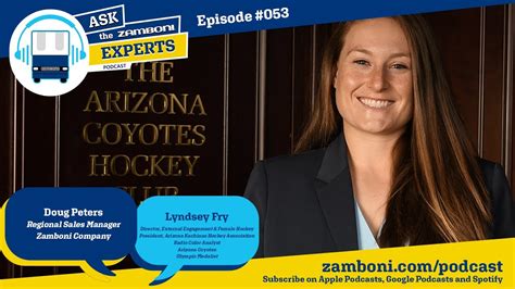 Ask The Zamboni Experts Podcast Episode Lyndsey Fry Zamboni