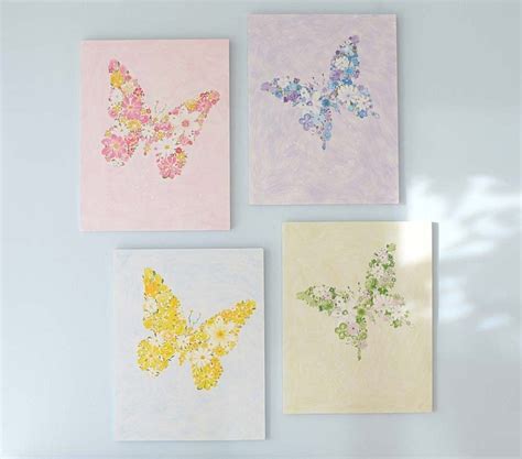 PBK Knock-off: DIY Butterfly Wall Art - Gym Craft Laundry