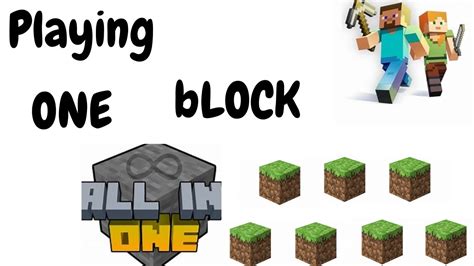 Playing Oneblock In Minecraft My First Stream YouTube