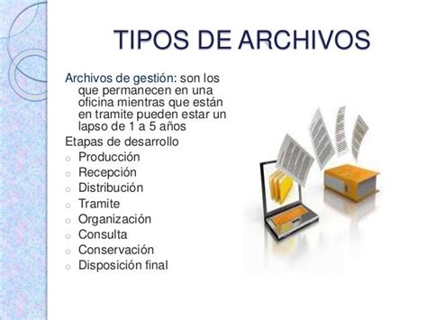 Gestion Documental Tipos De Archivo