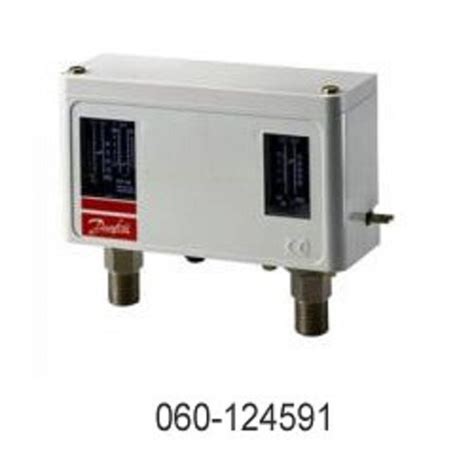 White Gas Danfoss Dual Pressure Switch Electrical Rating