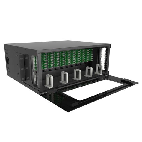 Rack Mounted Wall Mounted Fiber Patch Panel Sc Lc Fc St For