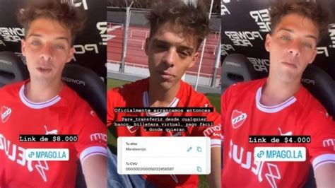 Santi Maratea comenzó la campaña para salvar a Independiente Prensa