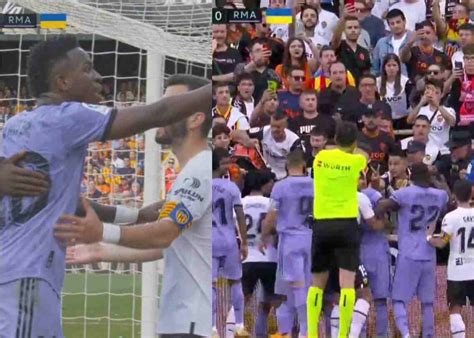 WATCH Vinicius Jr Faces Racial Chants Of M No M No During Valencia