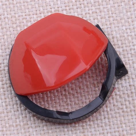 Red Engine Start Stop Push Switch Button Cover Cap Trim Fit For Ford