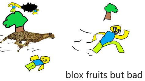 RobloxGo Blox Fruit But Bad VS UPDATE Blox Fruits But Bad Full