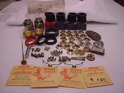 new old stock carbide lamp parts big lot of parts | #1695619961