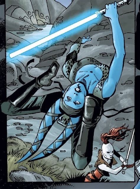 Star Wars Jedi Aayla Secura Artists Jan They Got Paid For This