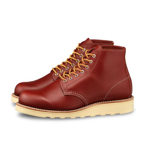 Red Wing Shoes Woman 3452 6 Inch Round Toe Colorado Atanado