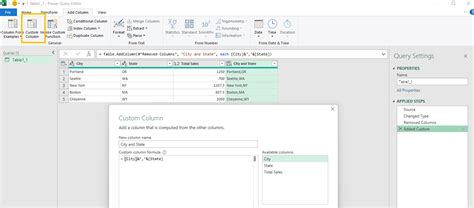 How To Concatenate Or Merge Columns In Excel Power Query