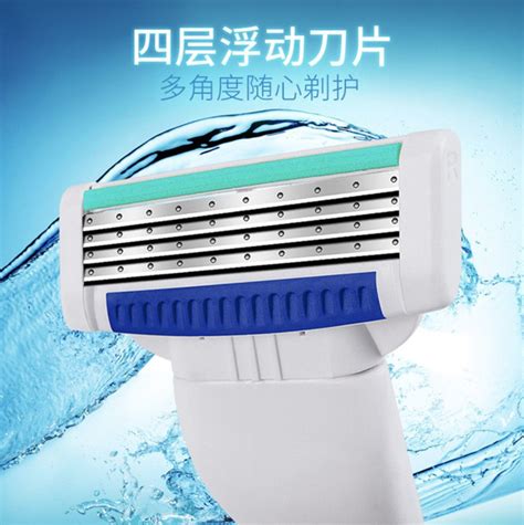 Сменные кассеты Gillette Mach3 Turbo с 3 лезвиями для бритья, 10 шт ...