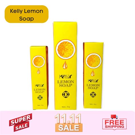 Jual Kelly Lemon Soap Sabun Kelly Shopee Indonesia